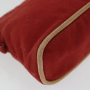HERMES Bolide PM Pouch Canvas Red Auth ac2402-14