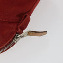 HERMES Bolide PM Pouch Canvas Red Auth ac2402-9
