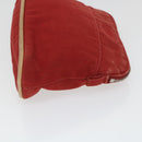 HERMES Bolide PM Pouch Canvas Red Auth ac2402-3