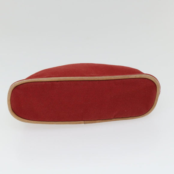 HERMES Bolide PM Pouch Canvas Red Auth ac2402