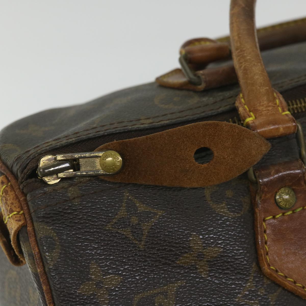 LOUIS VUITTON Monogram Speedy 30 Hand Bag M41526 LV Auth ac2411