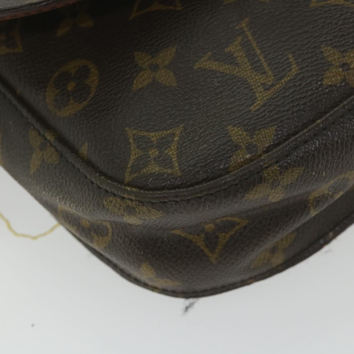 LOUIS VUITTON Monogram Saint Cloud MM Shoulder Bag M51243 LV Auth ac2465