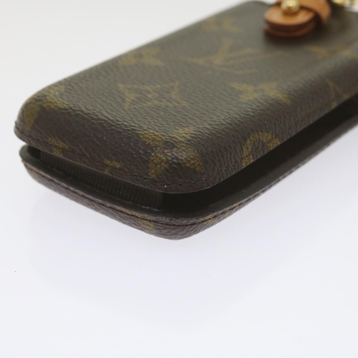 LOUIS VUITTON Monogram Etui Telephone International Cell Case M63064 Auth ac2504