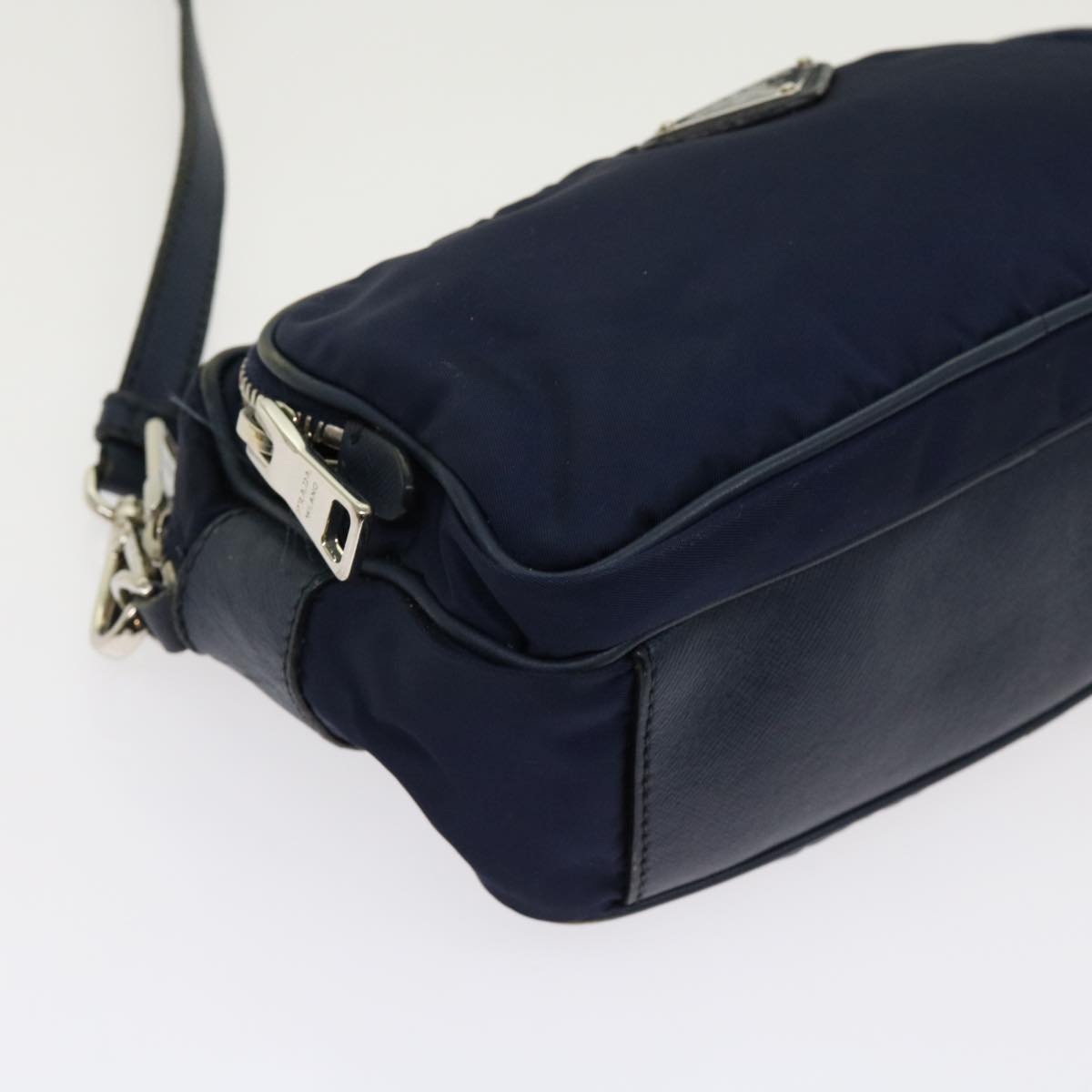 PRADA Shoulder Bag Nylon Navy Auth ac2599