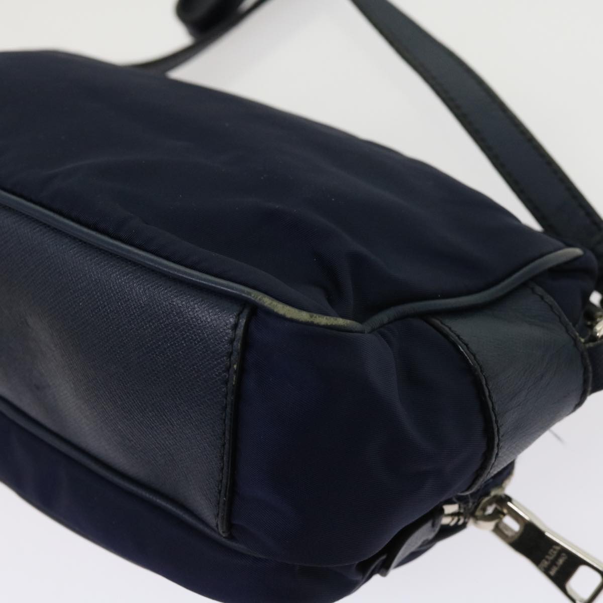 PRADA Shoulder Bag Nylon Navy Auth ac2599