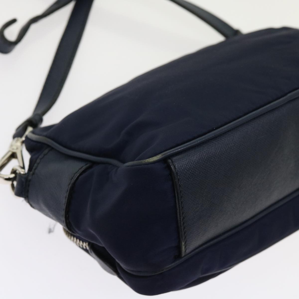 PRADA Shoulder Bag Nylon Navy Auth ac2599