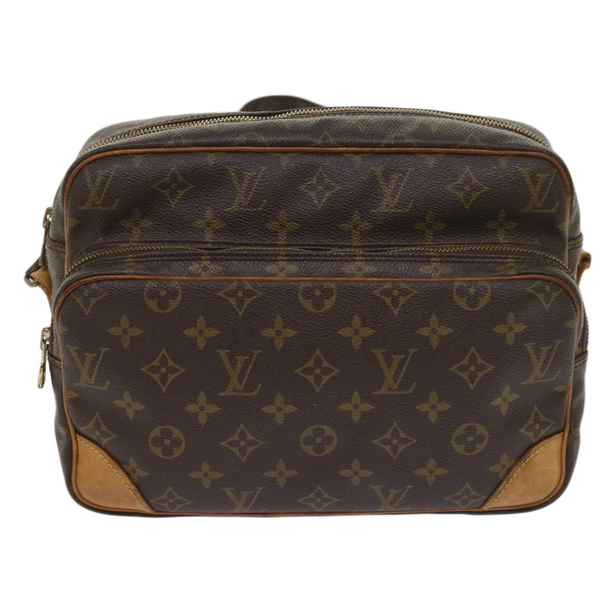 LOUIS VUITTON Monogram Nile Shoulder Bag M45244 LV Auth ac2635