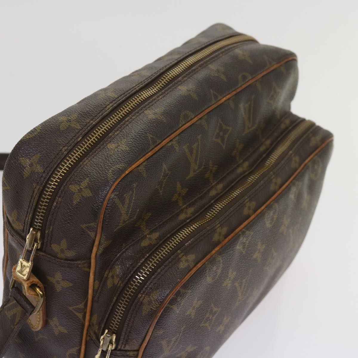 LOUIS VUITTON Monogram Nile Shoulder Bag M45244 LV Auth ac2635