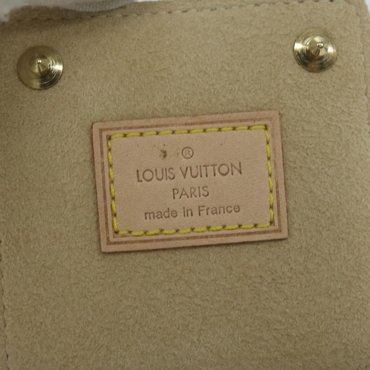 LOUIS VUITTON Monogram Jewelry Case Jewelry Box LV Auth ac2650