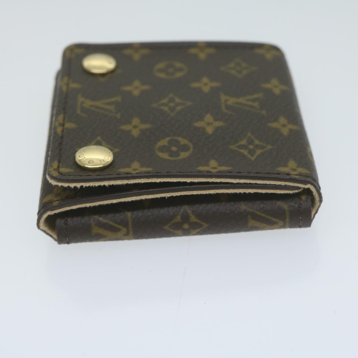 LOUIS VUITTON Monogram Jewelry Case Jewelry Box LV Auth ac2650