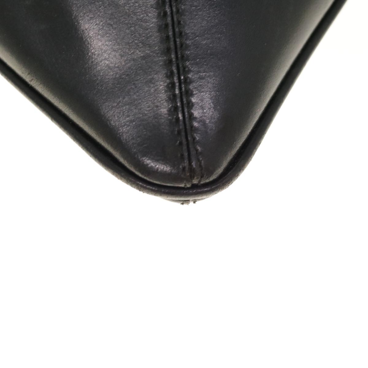 PRADA Shoulder Bag Nylon Black Auth ac2655