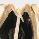 PRADA Shoulder Bag Nylon Beige Auth ac2724-22