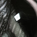 PRADA Shoulder Bag Nylon Beige Auth ac2724-12