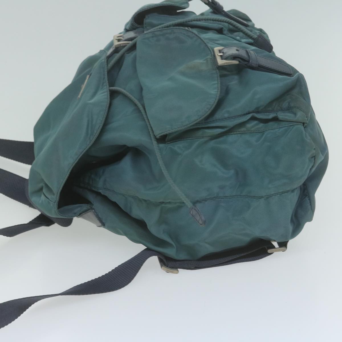 PRADA Backpack Nylon Blue Auth ac2725