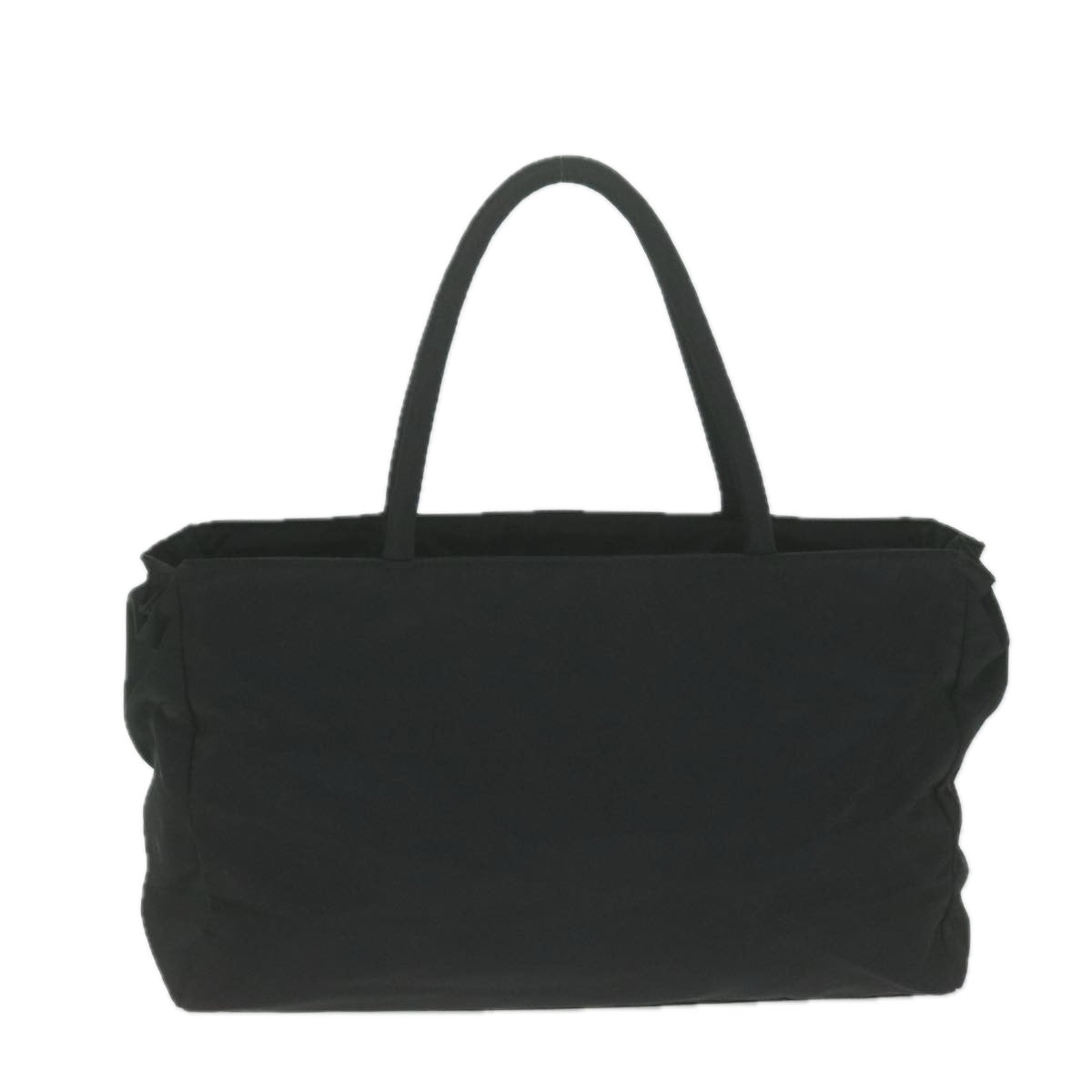 PRADA Hand Bag Nylon Black Auth ac2730 - 0
