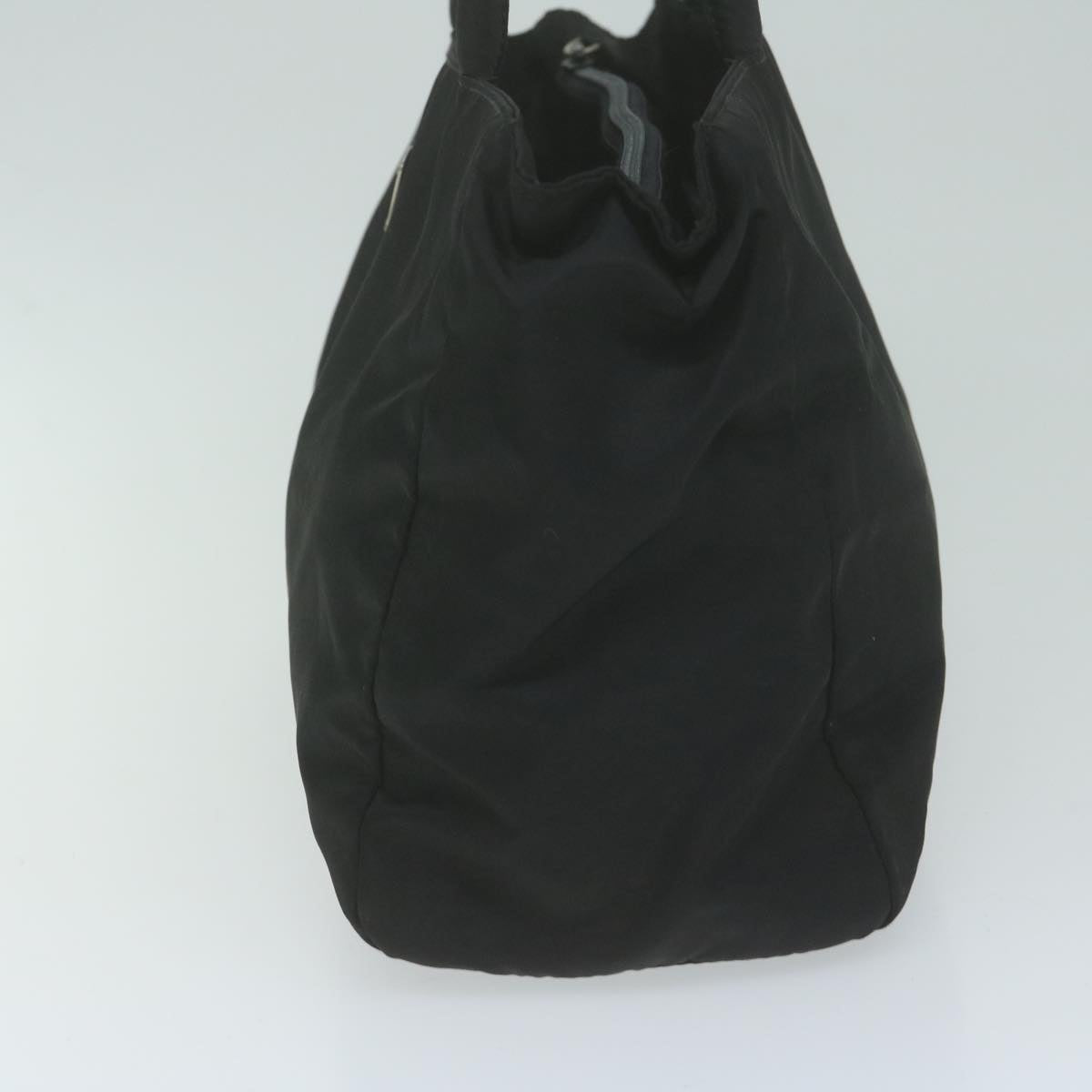 PRADA Hand Bag Nylon Black Auth ac2730