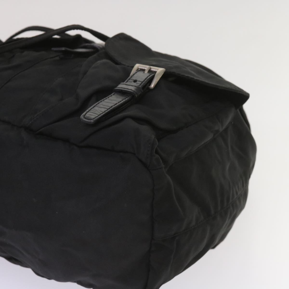 PRADA Backpack Nylon Black Auth ac2742