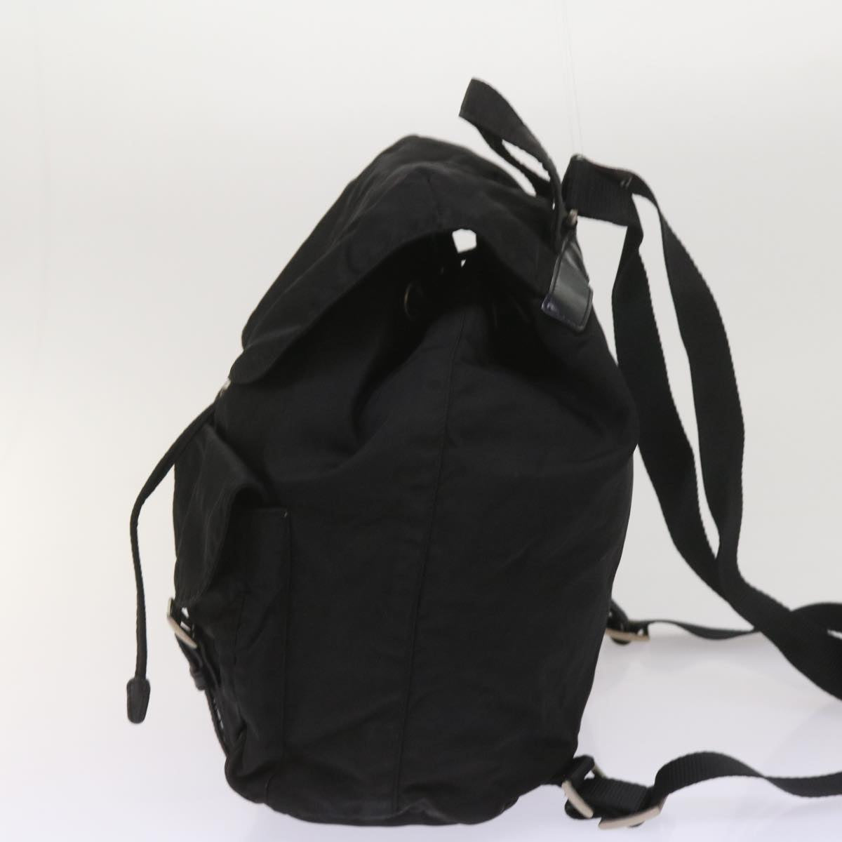 PRADA Backpack Nylon Black Auth ac2742