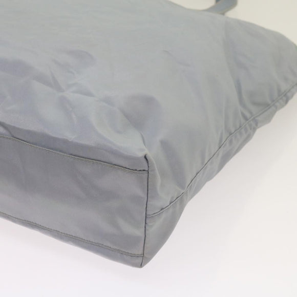 PRADA Tote Bag Nylon Light Blue Auth ac2744