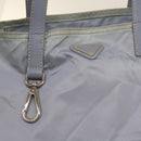 PRADA Tote Bag Nylon Light Blue Auth ac2744-17