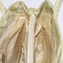 PRADA Hand Bag Nylon Beige Auth ac2748-22