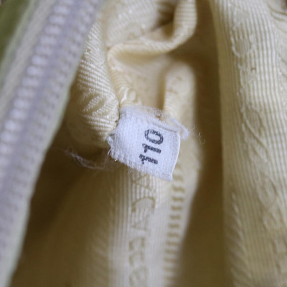 PRADA Hand Bag Nylon Beige Auth ac2748