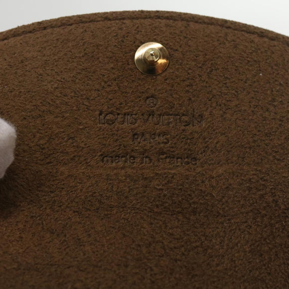 LOUIS VUITTON Damier Ebene Cuff Case Cuffs M30964 LV Auth ac2763V