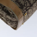 Christian Dior Trotter Canvas Hand Bag Beige Auth ac2771-15