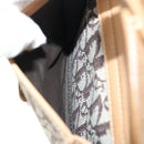 Christian Dior Trotter Canvas Hand Bag Beige Auth ac2771-11