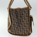 Christian Dior Trotter Canvas Hand Bag Beige Auth ac2771-3