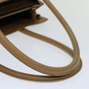 Christian Dior Trotter Canvas Hand Bag Beige Auth ac2771-7