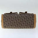 Christian Dior Trotter Canvas Hand Bag Beige Auth ac2771-5