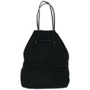 GUCCI Pouch Canvas Black 039 1052 Auth ac2777-2