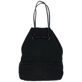 GUCCI Pouch Canvas Black 039 1052 Auth ac2777 - 0