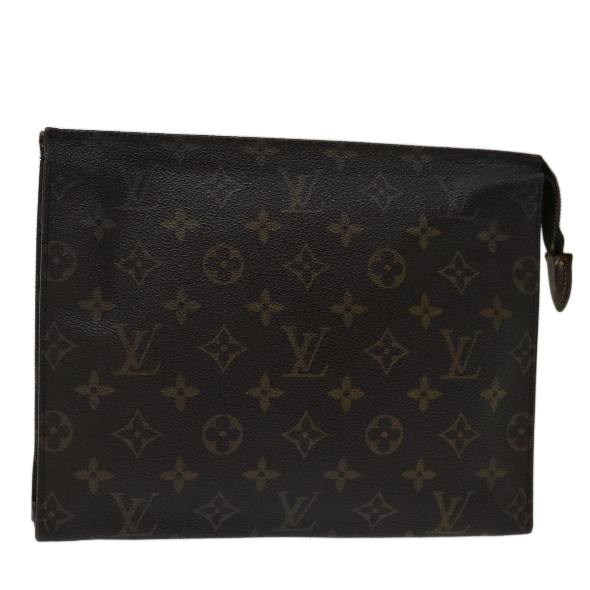 LOUIS VUITTON Monogram Poche Toilette 26 Pouch M47542 LV Auth ac2787