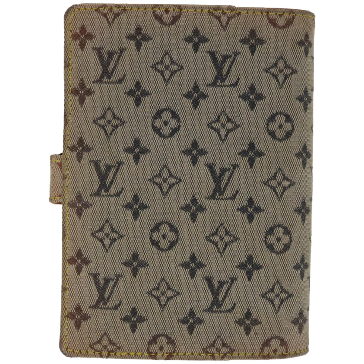 LOUIS VUITTON Monogram Mini Agenda PM Day Planner Cover Blue R20910 Auth ac2790 - 0