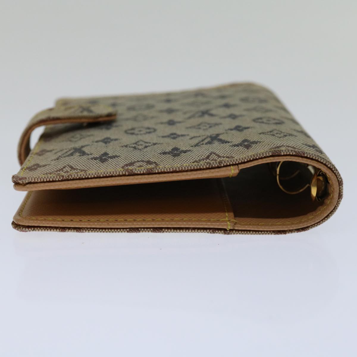 LOUIS VUITTON Monogram Mini Agenda PM Day Planner Cover Blue R20910 Auth ac2790