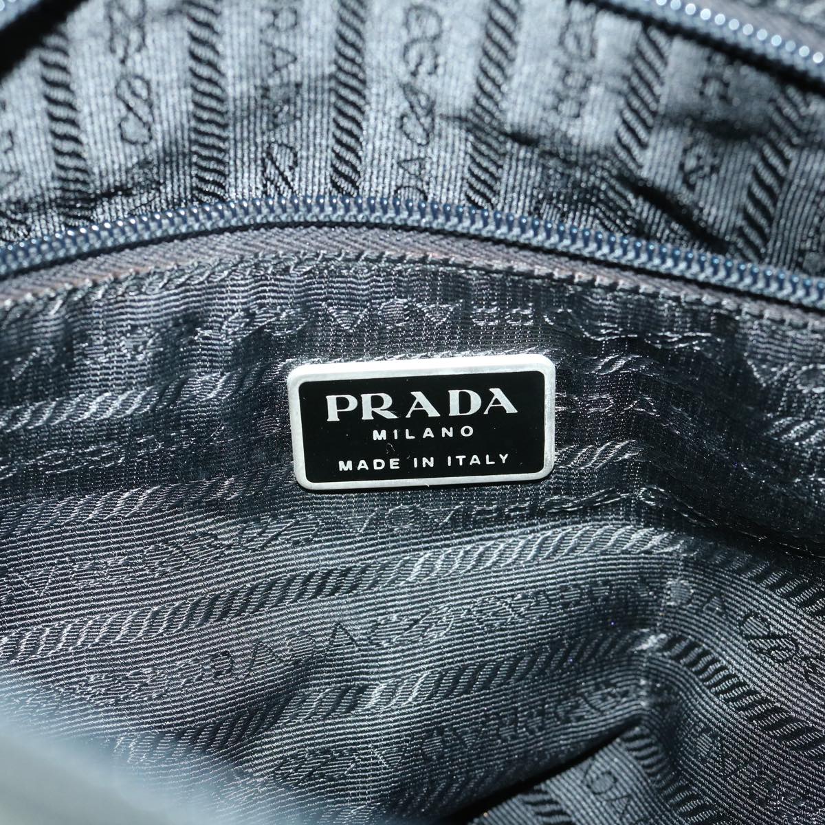 PRADA Shoulder Bag Nylon Green Auth ac2813