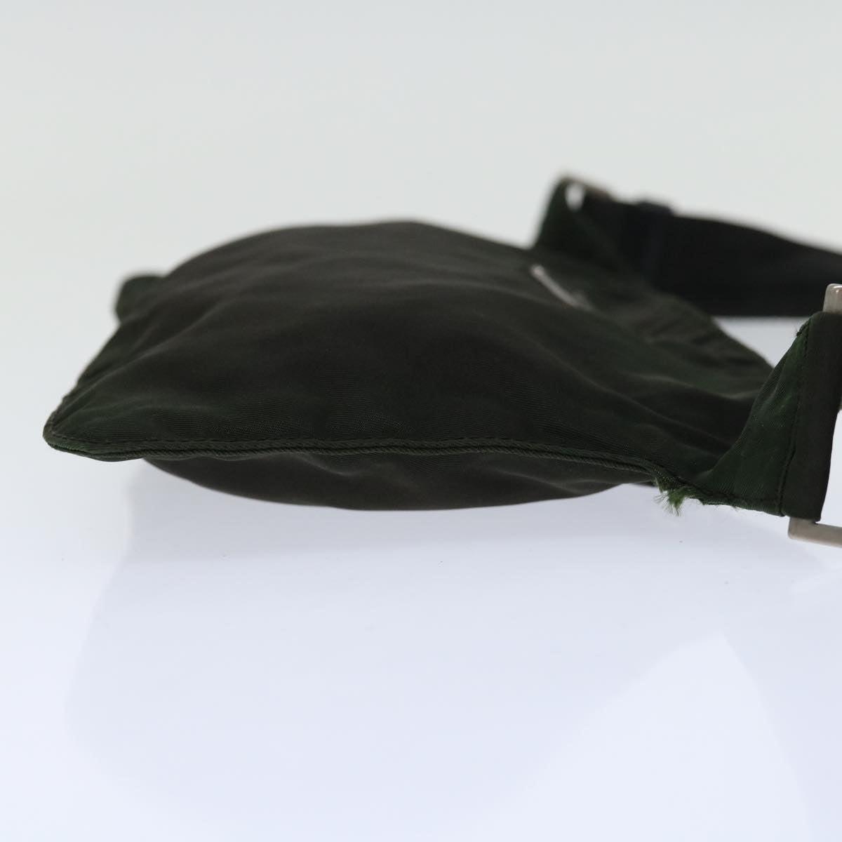 PRADA Waist bag Nylon Khaki Auth ac2816