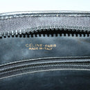CELINE C Macadam Canvas Clutch Bag Black Auth ac2823-13