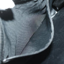 CELINE C Macadam Canvas Clutch Bag Black Auth ac2823-17