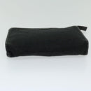 CELINE C Macadam Canvas Clutch Bag Black Auth ac2823-7