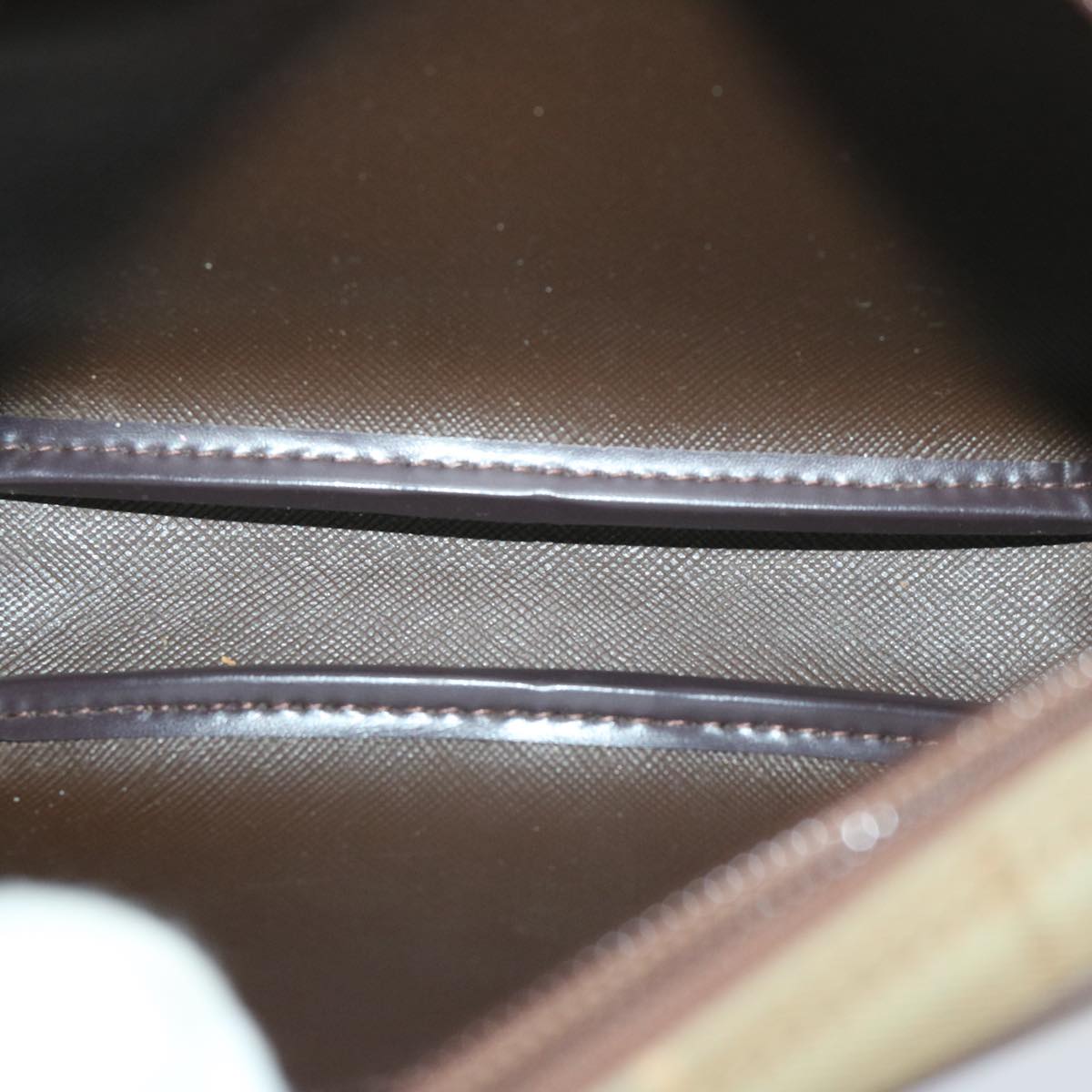 Burberrys Nova Check Shoulder Bag Canvas Beige Auth ac2837