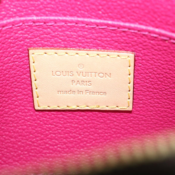 LOUIS VUITTON Monogram LV Story Pochette Cosmetic PM Pouch M43998 Auth ac2841AM