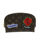 LOUIS VUITTON Monogram LV Story Pochette Cosmetic PM Pouch M43998 Auth ac2841AM-2