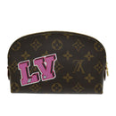 LOUIS VUITTON Monogram LV Story Pochette Cosmetic PM Pouch M43998 Auth ac2841AM-3