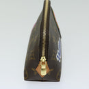 LOUIS VUITTON Monogram LV Story Pochette Cosmetic PM Pouch M43998 Auth ac2841AM-5