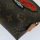 LOUIS VUITTON Monogram LV Story Pochette Cosmetic PM Pouch M43998 Auth ac2841AM-8
