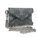 LOUIS VUITTON Monogram LV Pop Kirigami Necklace Blue N60278 LV Auth ac2845-1