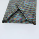 LOUIS VUITTON Monogram LV Pop Kirigami Necklace Blue N60278 LV Auth ac2845-3